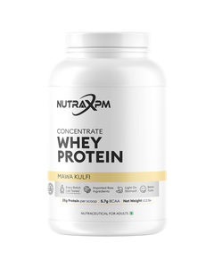NUTRAXPM Concentrate Whey Protein – High Quality Protein | 25.2g Protein | 5.7g BCAA | 2.2 lbs – Mava Kulfi