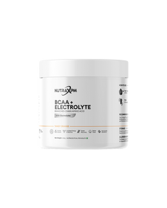NUTRAXPM BCAA + Electrolyte – Muscle Growth | Faster Recovery | 360g | 30 Servings – Tangy Orange