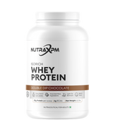 NUTRAXPM Isorich Whey Protein – Double Dip Chocolate Isolate & Concentrate Blend | 25.67g Protein | 5.7g BCAA | 2.2 lbs