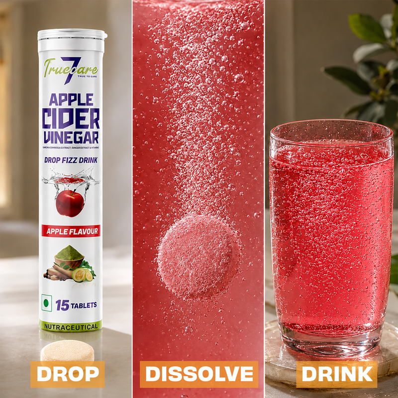 TrueCare7 Apple Cider Vinegar – Supports Metabolism, Appetite Control, Weight Management & Healthy Digestion