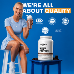 NUTRAXPM Performance Whey Protein – High Quality Protein | 24g Protein | 5.3g BCAA | 2.2 lbs – Cafe Mocha