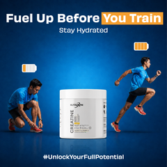 NUTRAXPM Creatine Monohydrate Micronized | 5.4g Per Serving | 300g | 50 Servings – Lemon