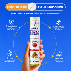 TrueCare7 Apple Cider Vinegar – Supports Metabolism, Appetite Control, Weight Management & Healthy Digestion