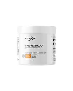 NUTRAXPM Pre-Workout – Energy | Focus | Performance | 360g | 200mg Caffeine – Tangy Orange